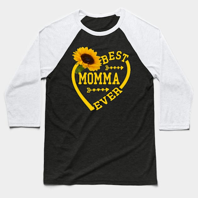 best momma ever Baseball T-Shirt by Leosit